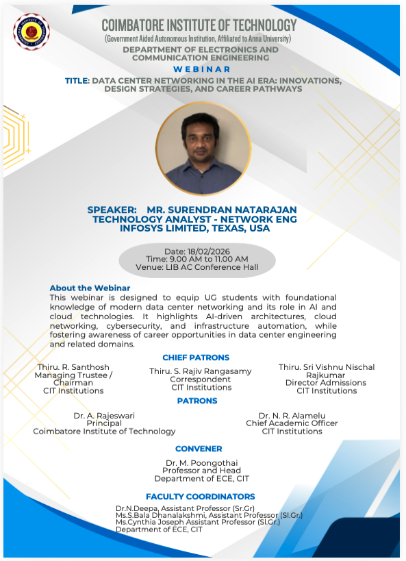 CIT Official invitation